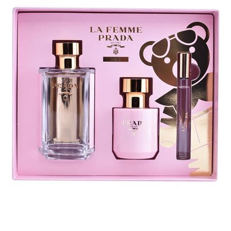 prada la femme parfume|Prada la femme gift set.